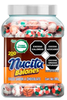 Imagen de BALONES CHOCOLATE CARTON CON 10 VITROLERO