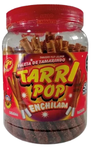 Imagen de BANDERILLA TAMARINDO TARRY POP CHILE CARTON CON 12 VITROLERO