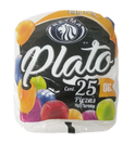Imagen de PLATO  TERMICO 006 REYMA BOLSA CON 25 PIEZA