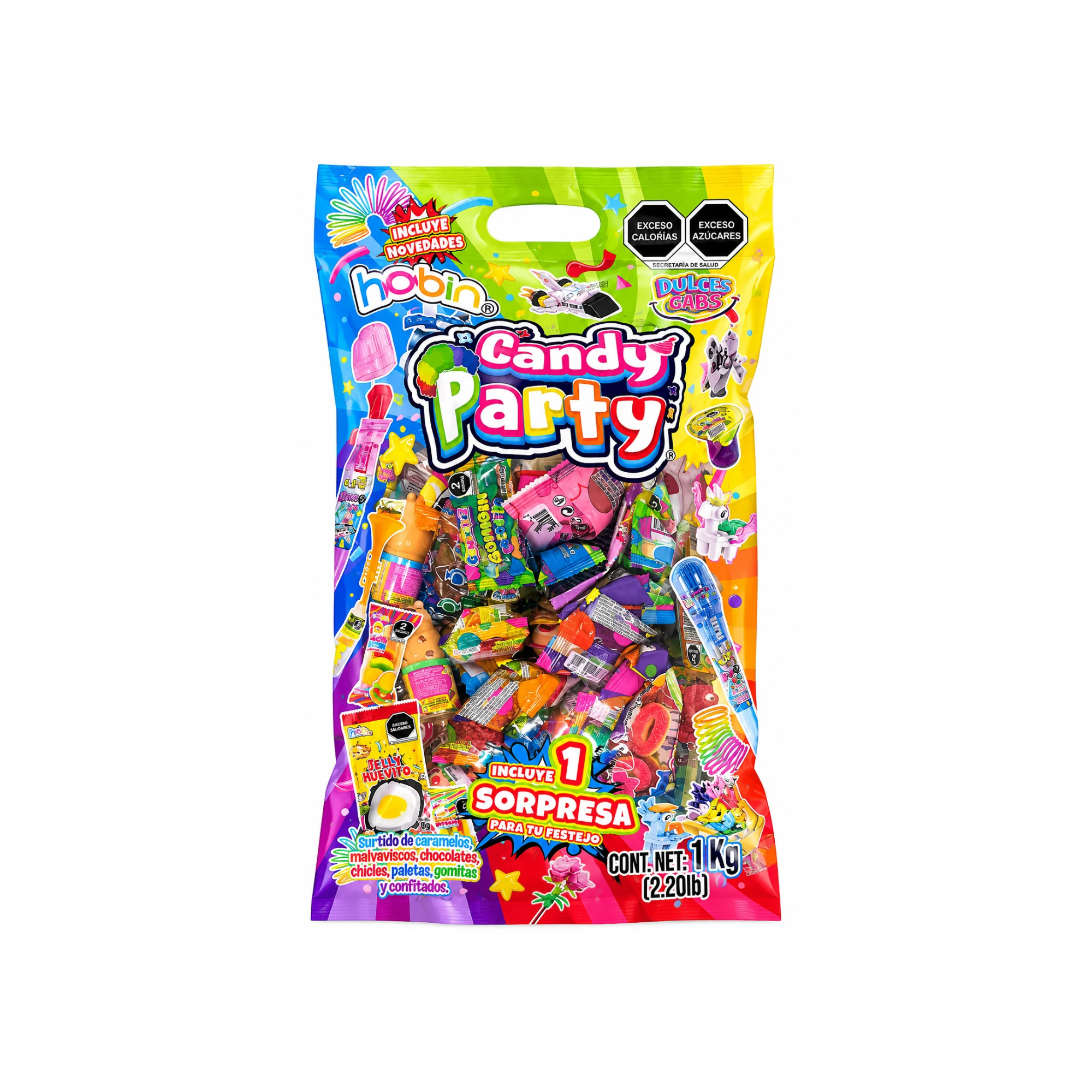 Imagen de CANDY PARTY HUBIN 1 KG BOLSA