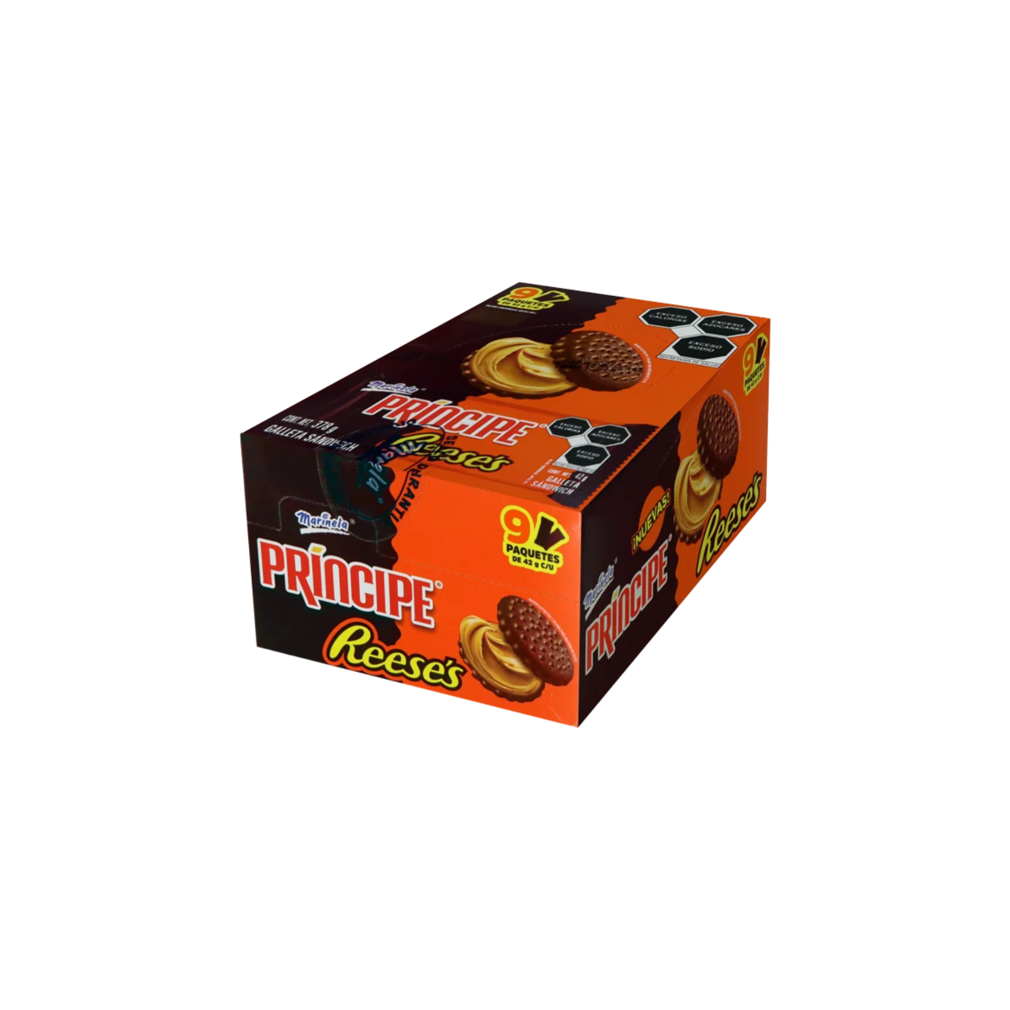 Imagen de GALLETA PRINCIPE REESES 25 GRS CARTON CON 12 DISPLAY