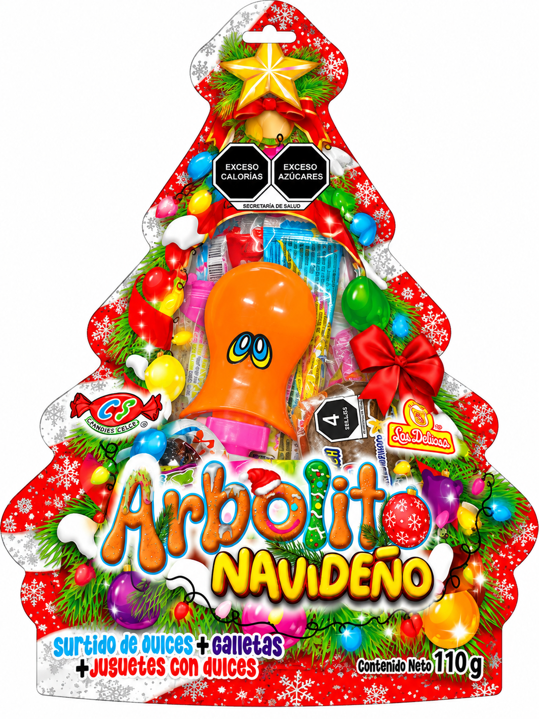 Imagen de ARBOLITO NAVIDEÑO DELICIAS BOLSA